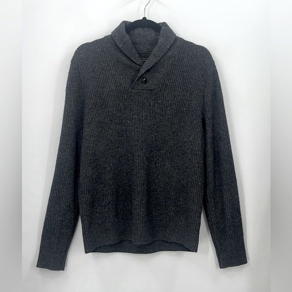 ABERCROMBIE & FITCH shawl collar pullover sweater - Picture 2 of 4